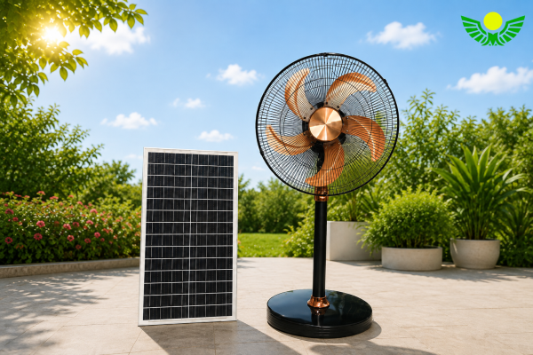 Quạt năng lượng mặt trời chất lượng 2026